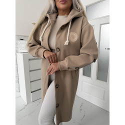 Béžový jarní kabátek Velsa