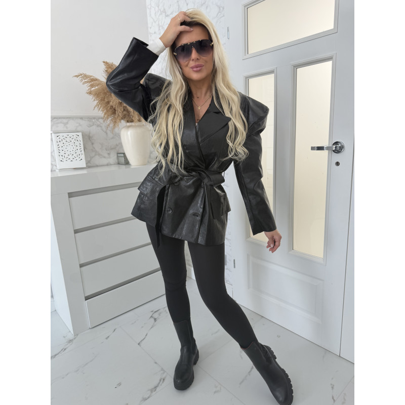 Černá bundička Herme