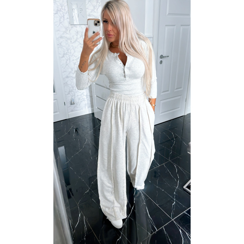 Béžová melírovaná souprava Tiffany